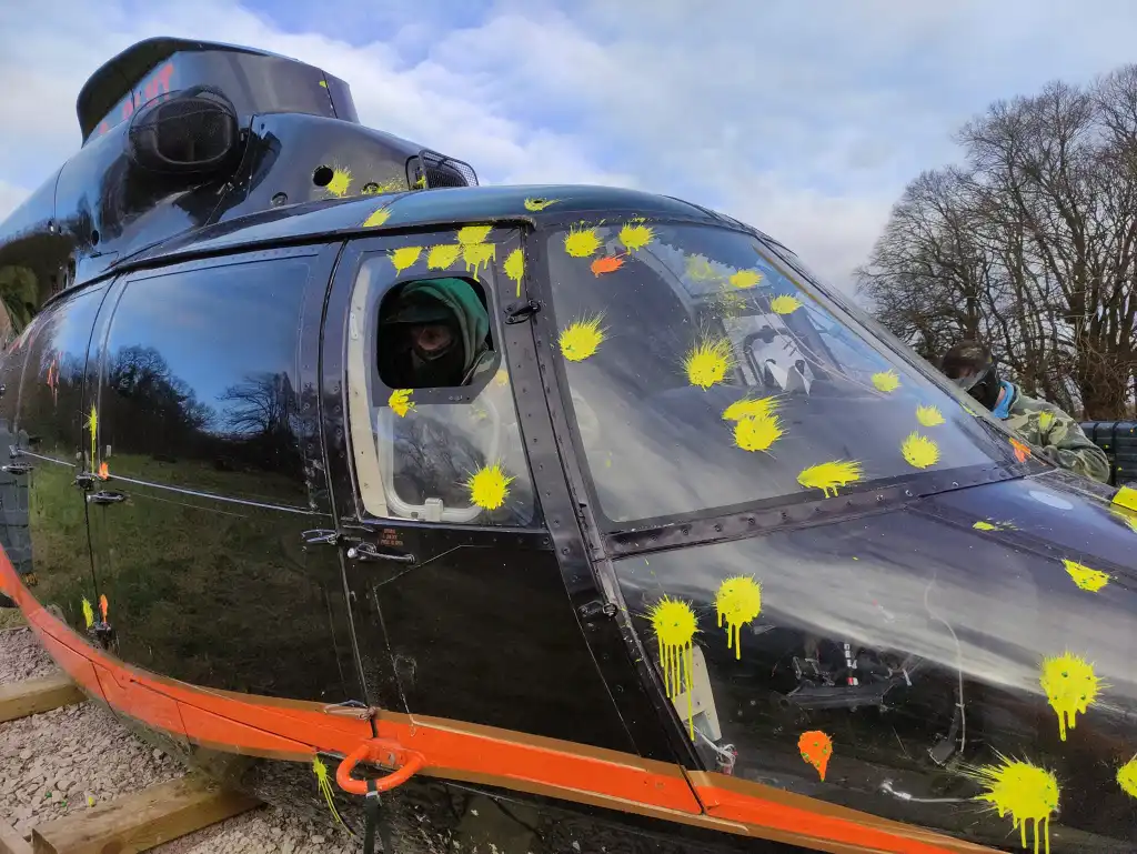Paintball Helicopter