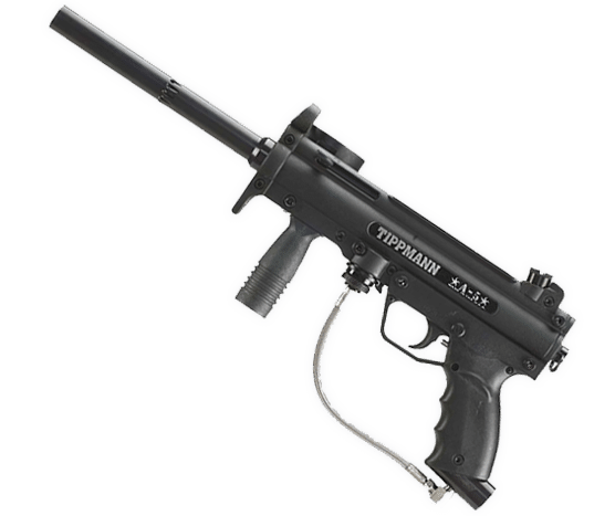 Tippmann A5 upgrade paintball gun